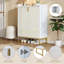 16 Pair Shoe Storage Cabinet