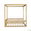 Lit en bois d'hévéa avec clôture Canopy-118019871