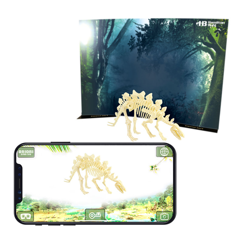 Hamiltonbuhl Paleo Hunter Dig Kit For STEAM Education - Stegosaurus