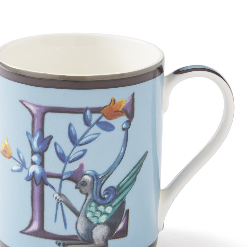 12 Oz Alphabet Mug – E, E
