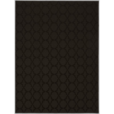 Togut Non-Slip Polypropylene Rectangle Mocha Area Rug