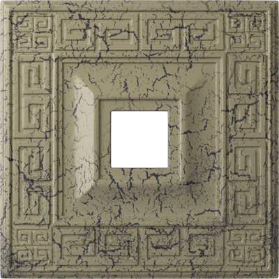 Médaillon de plafond H 18 po x l 18 po x P 3,5 po Eris