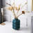 Ceramic Vase, Modern Dried Flower Vase, Blue Teal Vase With Raised Dots, Boho Home Decor For Centerpiece Wedding Dinner Table Party Living Room Office Bedroom, Housewarming Gift-946258300