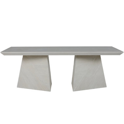 Atticus 84" Solid Wood Dining Table