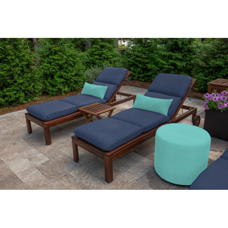 Cherelle Outdoor Rectangular Pillow Cover & Insert, Canvas Aruba Sunbrella®