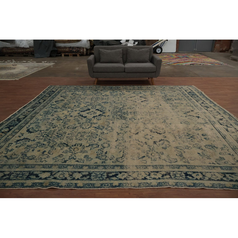 Grand tapis traditionnel pré-1900 11 x 11