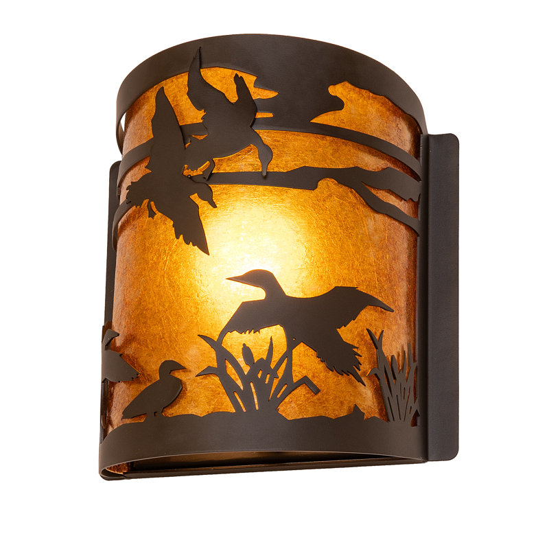 1 - Light Flush Mounted Sconce