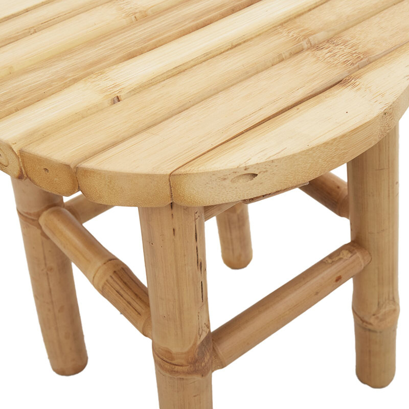 Bamboo / Rattan Accent Stool