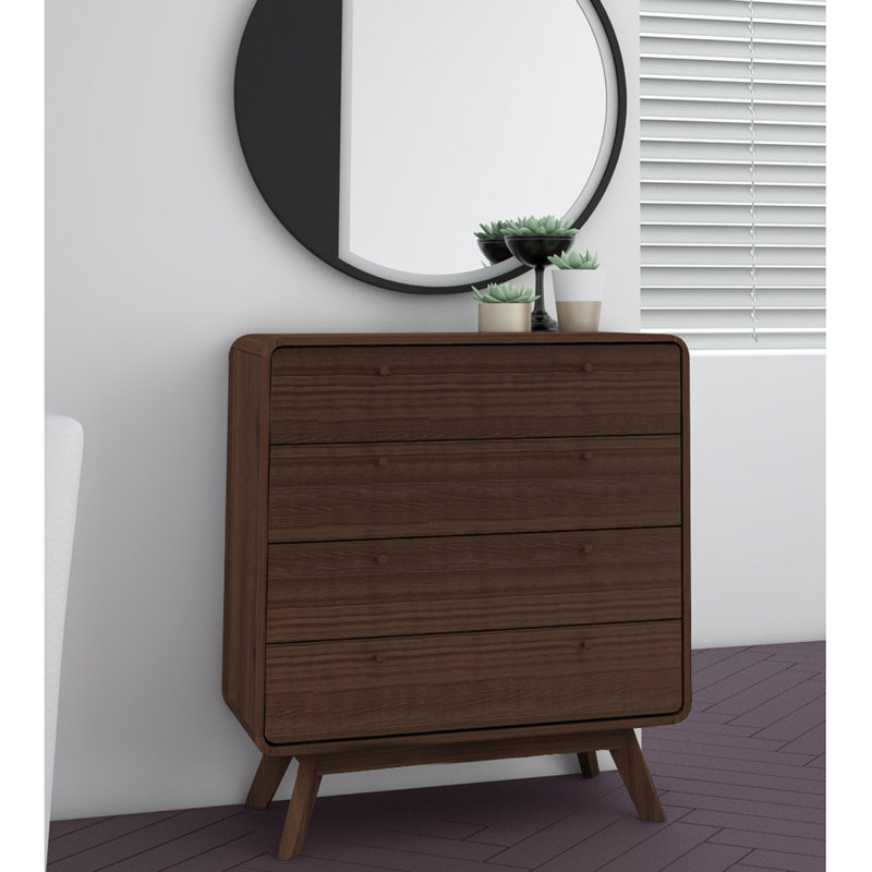 Ryde 80 cm W Chest of 4 Drawers