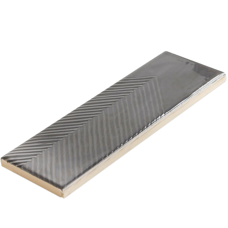 Carrelage style métro en céramique brique 2 po x 8 po Archer (5,38 pieds carrés / caisse), Graphite
