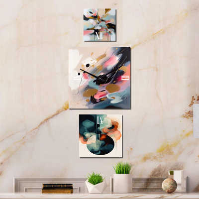 Riveros Metal Wall Clock