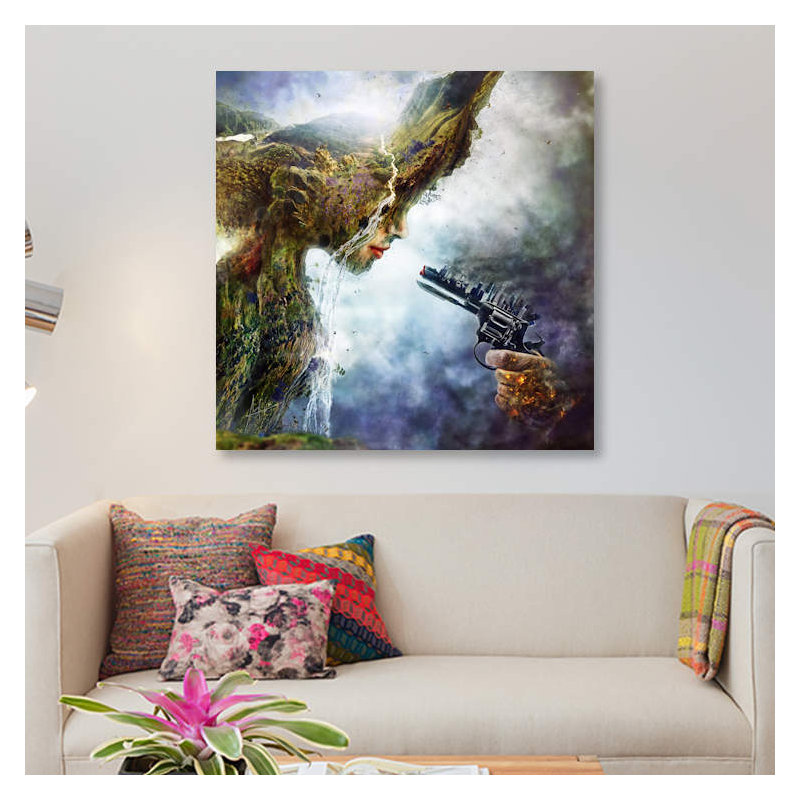 Mario Sanchez Nevado - Wrapped Canvas Print, 66.04 cm H x 66.04 cm W x 3.175 cm D