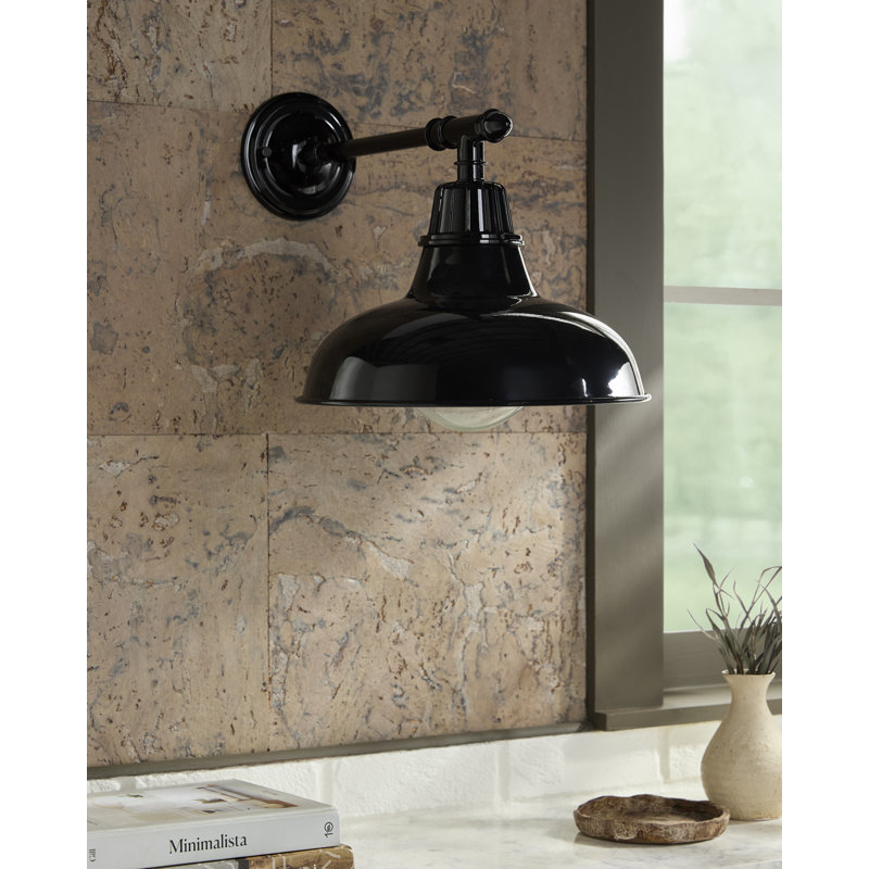 Ensemble d'appliques murales Kidsgrove, Noir