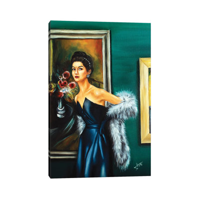 Solo Show by Salma Nasreldin - Wrapped Canvas Painting