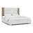 Glasco Solid Wood Panel Bed