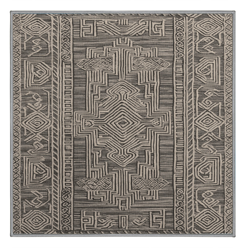 Tapis lavable Hawaiian, Carré 6 pi