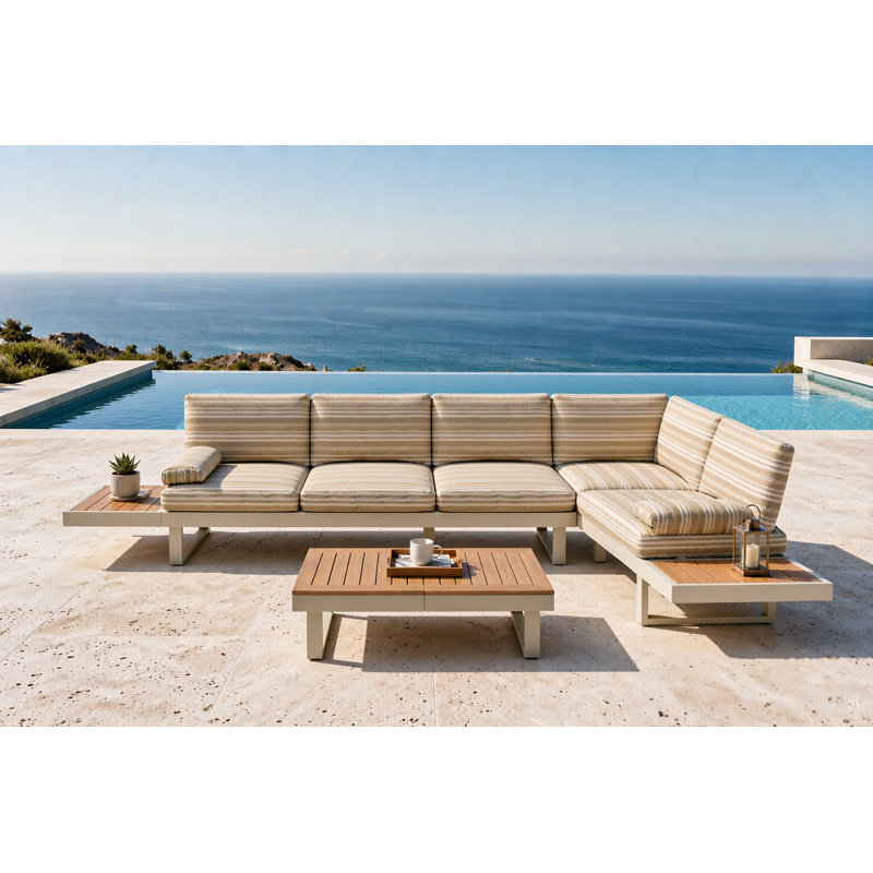 Fonda  Sofa Teak Coffee Table