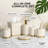 Bathroom Accessories Set Soap Dispenser Toothbrush Holder Soap Dish Tumbler Modern Christmas Home Decor