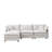 105 Inch Upholstered Sofa, 3-Seater Couch With Ottoman-For Modern Home-1257390214