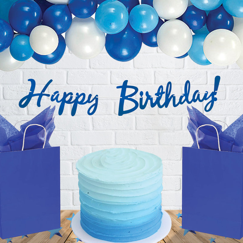 Banderole Foil Happy Birthday