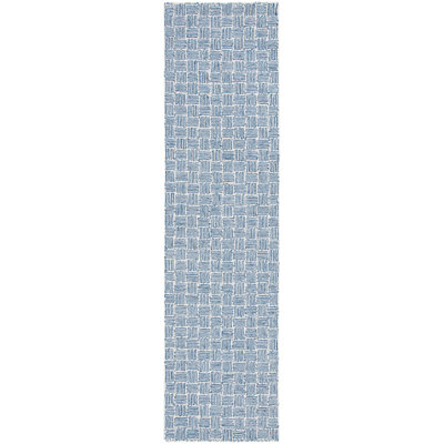 Travyn Hand Tufted Wool Pile And Cotton With Latex Striped Rug