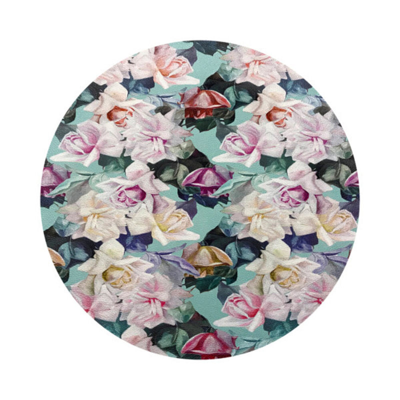 Passion Laduree Vegan Leather Round Coasters