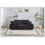 Canapé moderne en mousse à mémoire de forme compressée, grand canapé modulaire 2 places pour le salon, canapé modulaire Cloud compatible avec les animaux de compagnie, tissu en velours côtelé, causeuse très profonde, aucun assemblage requis-80603453