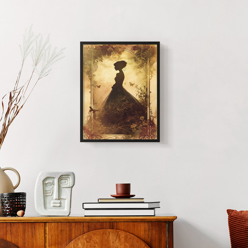 WOMEN Series CECL XXVII - reproduction encadrée de qualité supérieure - prête à être accrochée - aucun clou requis