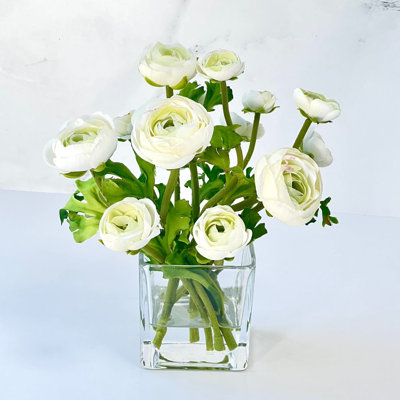 8 " Silk Ranunculus Arrangement