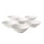 Ensemble de bols à soupe 6 po Gibson Home, 6 po, céramique, blanc