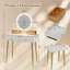 Ensemble de coiffeuse avec miroir-432870259
