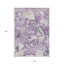 Tapis extérieur lavable et lilas 10 'X 14'