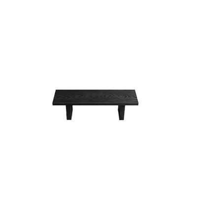 Banc en bois massif Maudene