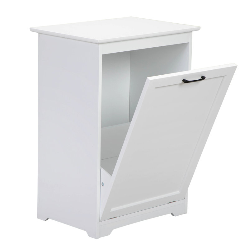 Angles inclinables réglables, multi-usages, porte-poubelle, blanc, 13 gallons, armoire à poubelle, porte de salon et zones de balcon
