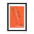Papier beaux-arts encadré noir sélectionné