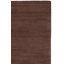 Tapis brun en laine tissé à la main Frann-29161300