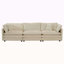 Canapé moderne, canapé modulaire à assise très profonde 3 pièces pour salon, canapé surdimensionné, canapé 3 places, causeuse et canapé-lit simple-502177890