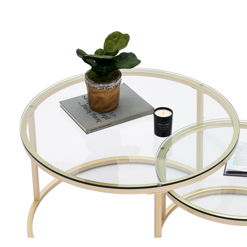 Frame Coffee Table, Gold