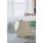 18x18x21" Hexagonal Capes  Stool, Cream/Yellow