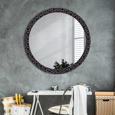 Huldar Glass Flat Wall Mirror