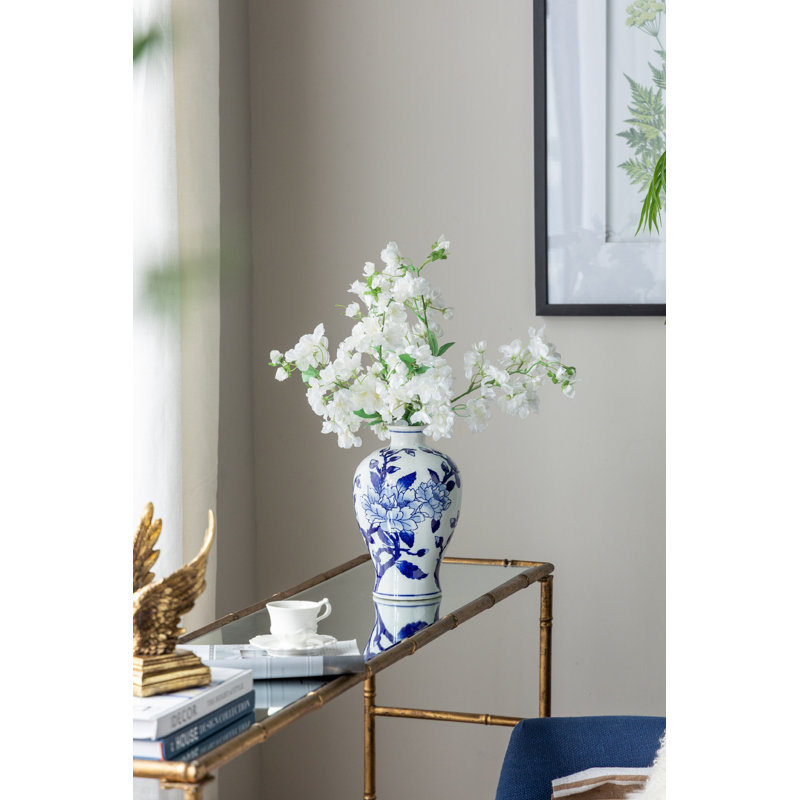 Derrius Table Vase 1, 10.2" H x 6.5" W x 6.5" D