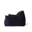 Fauteuil à billes Velveteen avec accoudoirs, bleu minuit-1356298448