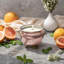 Grapefruit/Mint Scented Jar Candle