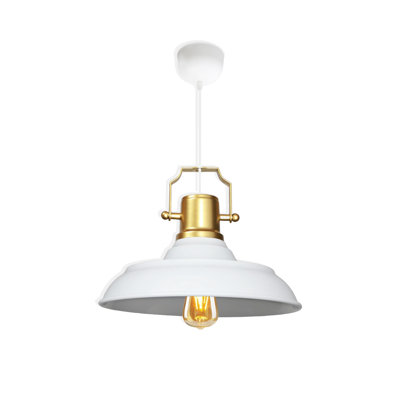 Luminaire suspendu en métal
