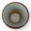 Antique Finish Porcelain Pot Brown Rust Flower