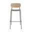 Co Upholstered Bar Stool with Metal Frame-83207746-97266541