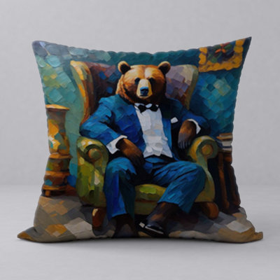 Reversible Throw Pillow