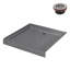 Base de douche en alcôve en acrylique gris mat 36 po x 36 po avec drain central Streamline-118934331