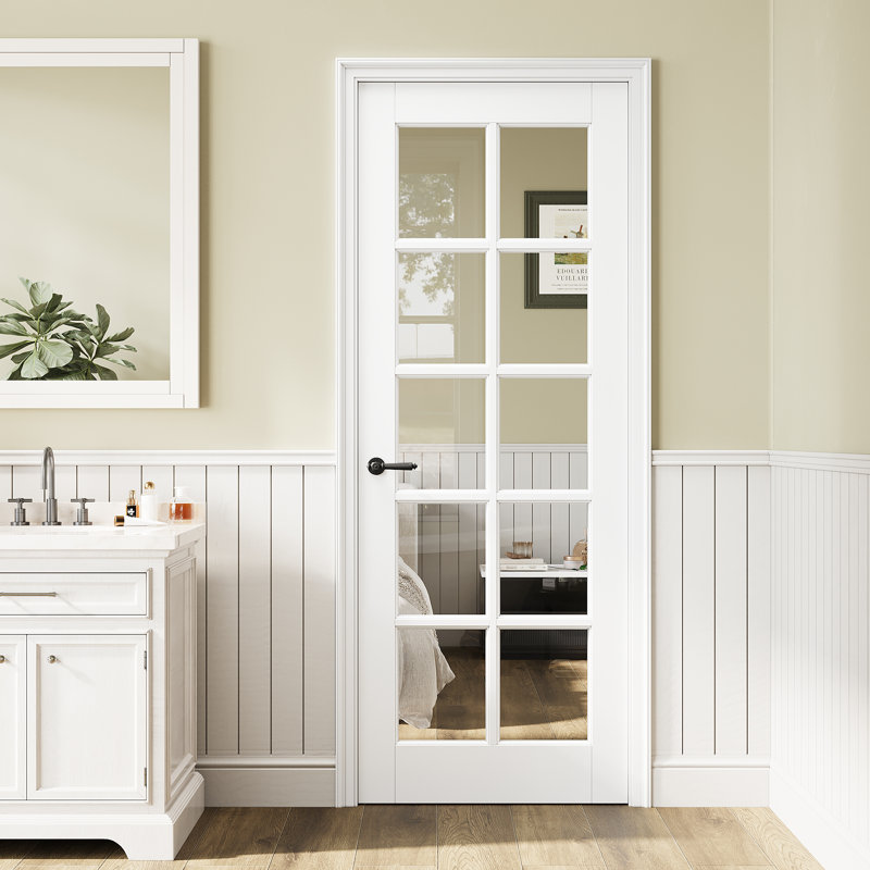 Intérieur de la porte de garde-manger avec porte en verre transparent 10 Lite, 30 po x 80 po