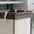160L Two-Compartment Wheeled Laundry Basket Cart With Large Capacity Rolling Laundry Bag. Suitable For Laundry Rooms, Bedrooms, Bathrooms, And Dormitories. Beige + Brown.
